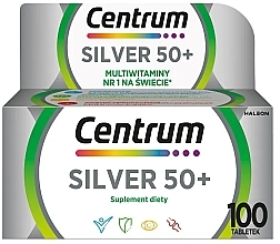 Духи, Парфюмерия, косметика Пищевая добавка "Поливитамин 50+" - Centrum Silver 50+