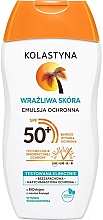 Защитная эмульсия для чувствительной кожи - Kolastyna Sensitive Skin SPF50 — фото N1