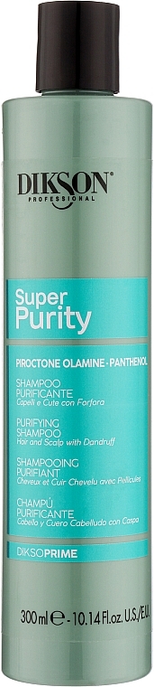 Очищувальний шампунь від лупи - Dikson Prime Super Purity Shampoo Intensive Purificante Antiforfora — фото N1