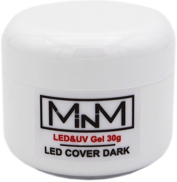 LED-гель камуфлирующий - M-in-M Gel LED Cover Dark — фото N3