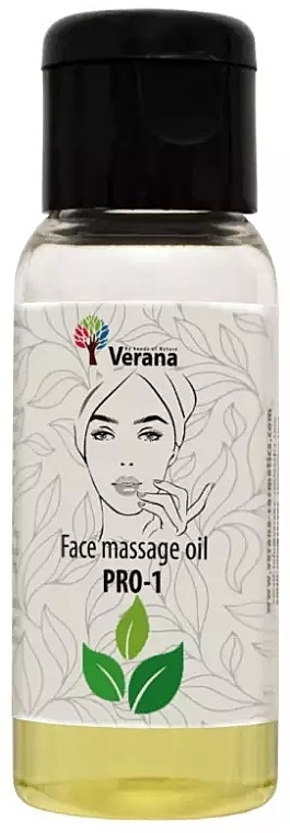 Масажна олія для обличчя "PRO-1" - Verana Face Massage Oil PRO-1 — фото N1