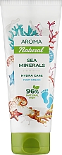 Парфумерія, косметика Крем для ніг "Морські мінерали" - Aroma Natural Sea Minerals Foot Cream