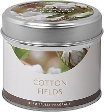 Парфумерія, косметика Ароматична свічка - The Country Candle Company Town & Country Cotton Fields Tin Candle