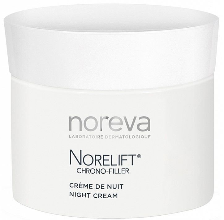 Розгладжувальний нічний крем проти зморщок - Noreva Norelift Chrono-Filler Night Cream — фото N1
