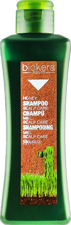 УЦЕНКА Медовый шампунь для чувствительной кожи головы - Salerm Biokera Honey Shampoo Scalp Care * — фото N2