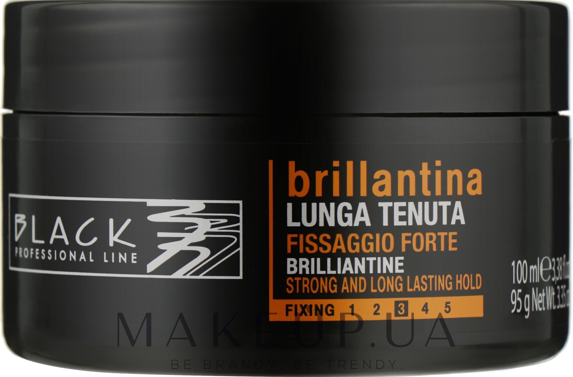 Воск для волос - Black Professional Line Brilliantine Strong And Long Lasting Hold — фото 100ml