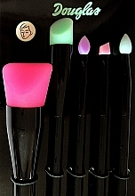 Набор кистей для макияжа, 5 шт. - Douglas Silicone Brush Set — фото N3