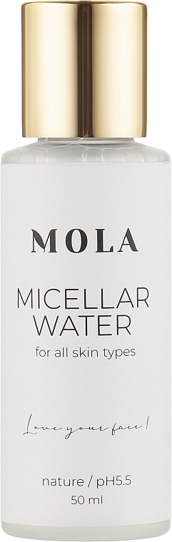 Міцелярна вода з гідролатом лаванди - Mola MIcellar Water — фото N1