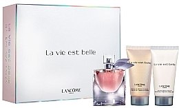 Духи, Парфюмерия, косметика Lancome La Vie Est Belle - Набор (edp/30ml + b/lot/50ml + sh/gel/50ml)