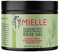 Укрепляющий гель для волос - Mielle Organics Rosemary Mint Strengthening Edge Gel — фото N1