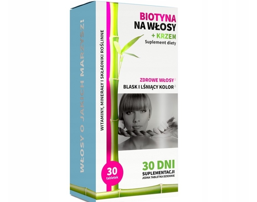 Біотин для волосся + кремній - Noble Health Biotin For Hair + Silicon — фото N1