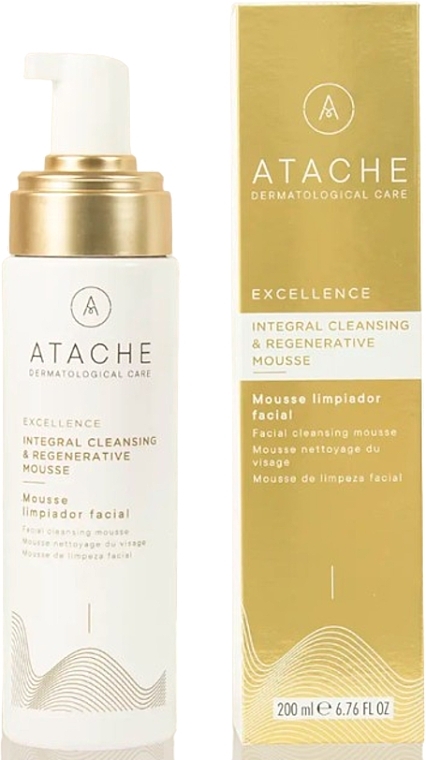 Піна для очищення з AHA-кислотами - Atache Excellence Integral Cleansing & Regenerative Mousse — фото N3