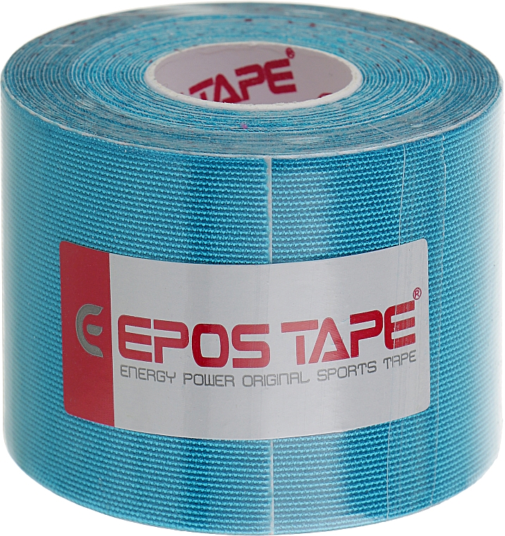 Кінезіо тейп "Блакитний" - Epos Tape Rayon — фото N1