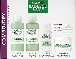 Набор , 5 продуктов - Mario Badescu Combo Dry Regimen Kit  — фото N1