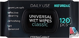 Вологі серветки універсальні "Classic", 120 шт. - Naturelle Universal Wet Wipes  — фото N1