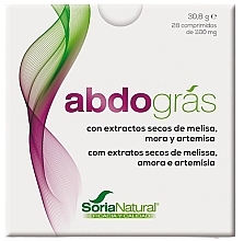 Духи, Парфюмерия, косметика Пищевая добавка для снижения веса - Soria Natural Abdogras