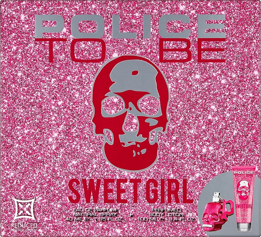 Police To Be Sweet Girl - Набор (edp/40ml + body/lot/100ml)