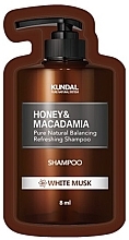 Парфумерія, косметика Шампунь для волосся "Білий мускус" - Kundal Honey & Macadamia Shampoo White Musk (пробник)