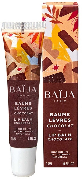 Бальзам для губ "Шоколад" - Baija Lip Balm Chocolate — фото N1
