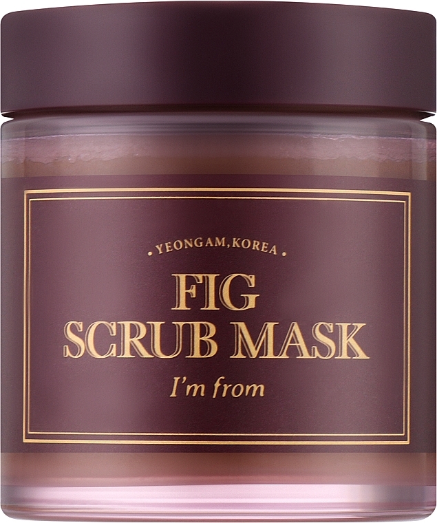 Маска-скраб для очищения кожи с инжиром - I'm From Fig Scrub Mask — фото N1