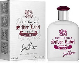 Just Parfums Homme Silver Label - Туалетна вода — фото N2