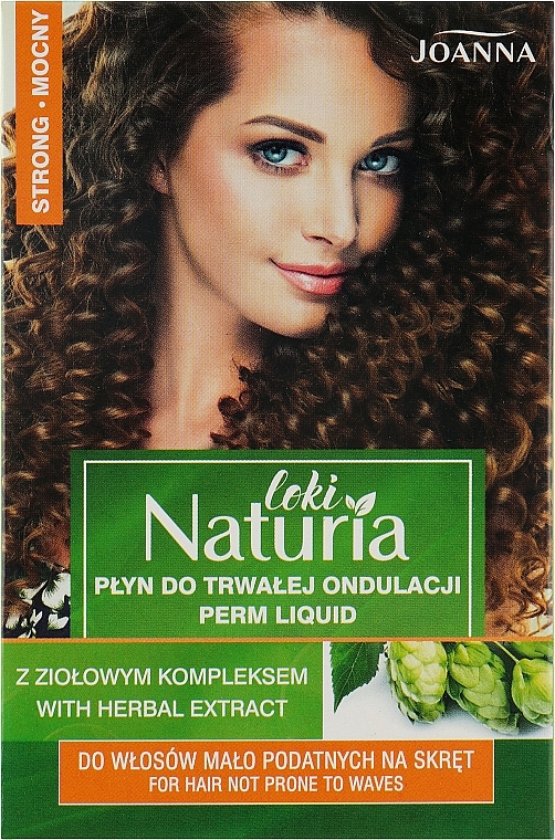 Жидкость для перманентной завивки волос "Сильная" - Joanna Naturia Loki Liquid — фото N1