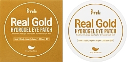Гідрогелеві патчі із золотом для зони навколо очей - Prreti Real Gold Hydrogel Eye Patch — фото N2