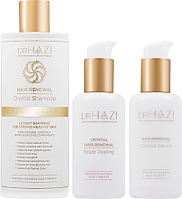 Духи, Парфюмерия, косметика Набор - Dr.Hazi Renewal Hair (h/serum/100ml + sh/400ml + h/peel/100ml)