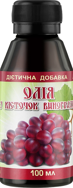 Масло косточек винограда - Мирослав — фото N1