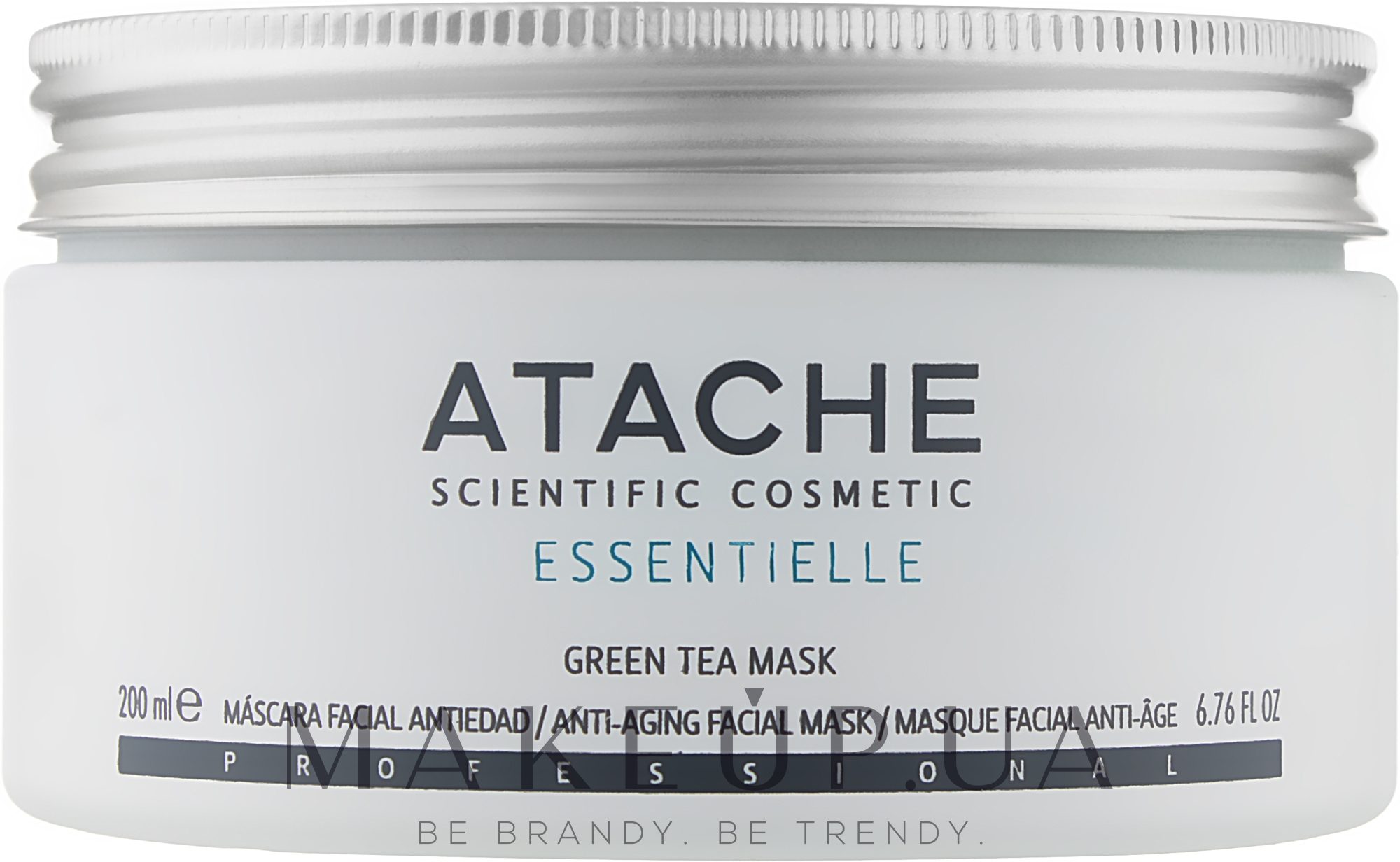 Відновлююча і заспокійлива маска з екстрактом зеленого чаю