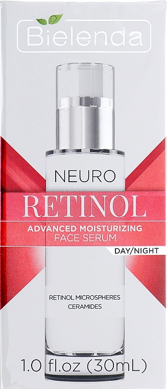 УЦЕНКА Профессиональная сыворотка против морщин - Bielenda Neuro Retinol Advanced Moisturizing Face Serum * — фото N1