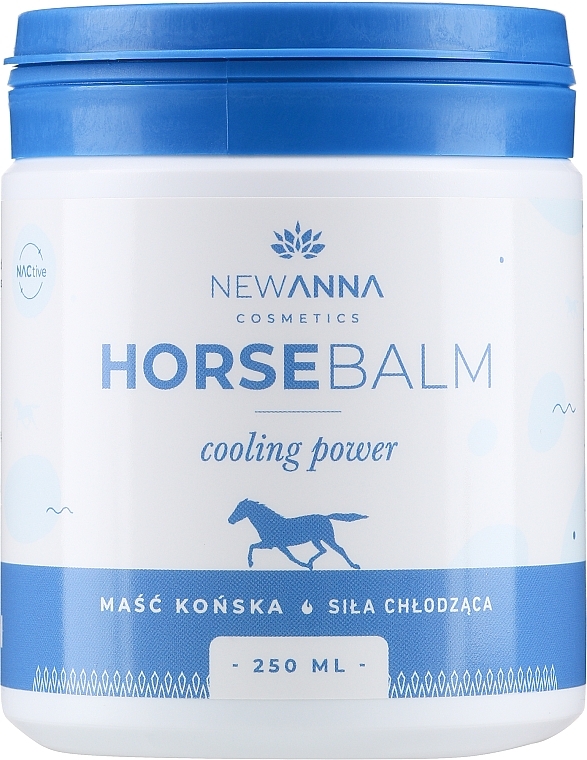 Охолоджувальний бальзам для тіла "Кінська сила" - New Anna Cosmetics Horse Balm Cooling Power — фото N1