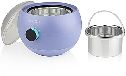 Воскоплав баночный DL-500 Lavander на 100W и 500 мл, лавандовый - SMOOTH Wax Warmer — фото N4