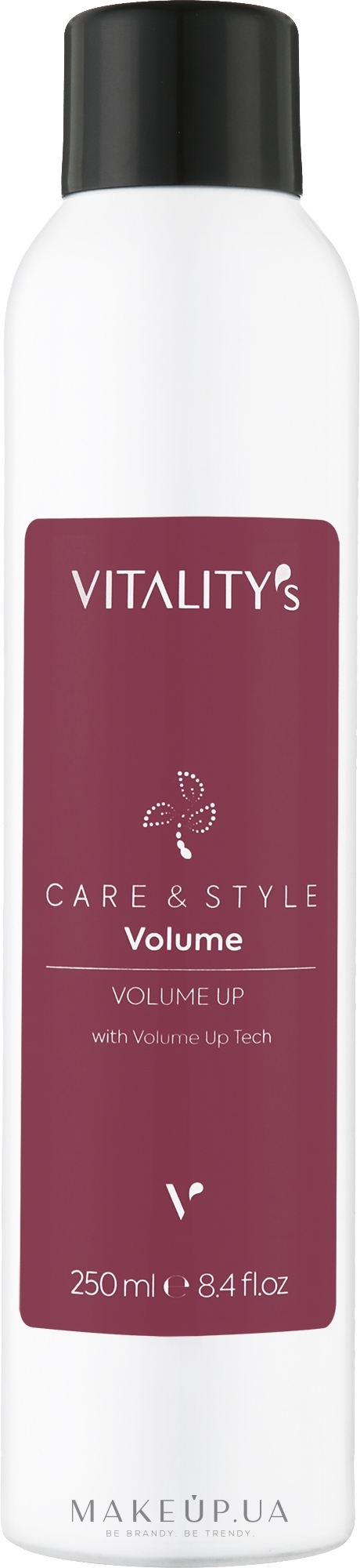 Спрей для завершального штриха та збільшення об'єму - Vitality's C&S Volume Up Spray — фото 250ml
