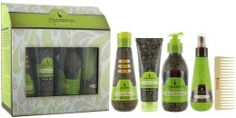 Духи, Парфюмерия, косметика Набор - Macadamia Natural Oil (shm/100ml + mask/100ml + oil/125ml + spray/100ml + comb)