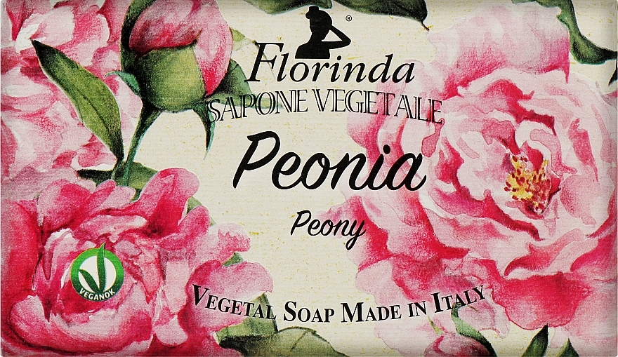 Мило натуральне "Півонія" - Florinda Peony Natural Soap — фото N3