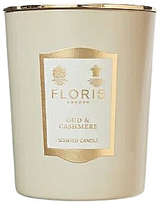 Floris Oud & Cashmere Scented Candle - Ароматична свічка — фото N1