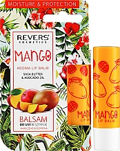 Бальзам для губ, з ароматом манго - Revers Cosmetics Lip Balm Mango — фото N2