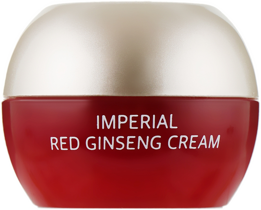 Крем улитка "Красный женьшень" - Ottie Imperial Red Ginseng Snail Cream — фото N4