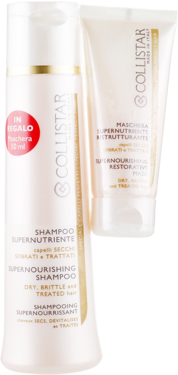 Набор для сухих и ломких волос - Collistar Special Perfect Hair Supernourishing (sh/250ml + mask/50ml)