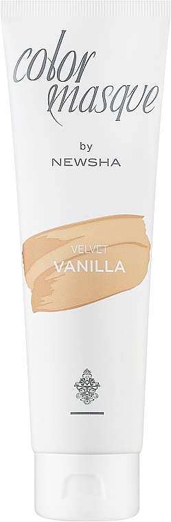 Цветная маска для волос - Newsha Color Masque Velvet Vanilla — фото N1