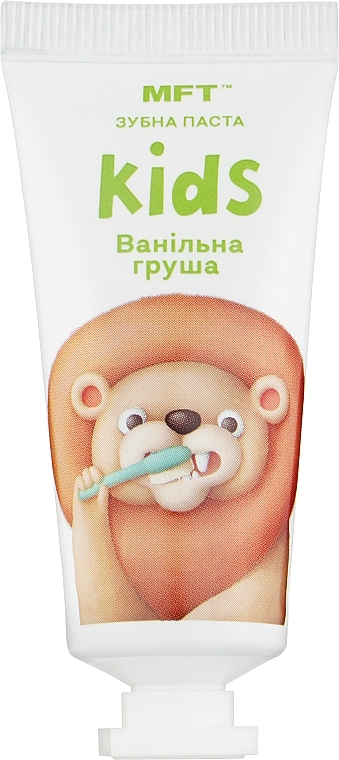 Зубная паста для детей "Ванильная груша" - MFT — фото N1