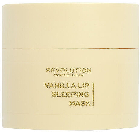 Нічна маска для губ "Ваніль" - Revolution Skincare Vanilla Lip Sleeping Mask — фото N1