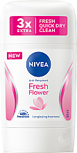 Антиперспірант-стик - NIVEA Fresh Flower 48H Antiperspirant Stick — фото N1