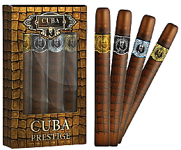 Парфумерія, косметика Cuba Cuba Prestige - Набір (edt/4x35ml)
