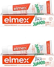 Набір - Elmex Junior (toothpaste/2x75ml) — фото N1