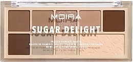 Парфумерія, косметика Палетка тіней для повік - Moira Sugar Delight Pressed Pigment Palette