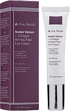 Крем для області навколо очей - Dr. Eve_Ryouth Snake Venom + Collagen Wrinkle Filler Eye Cream — фото N2