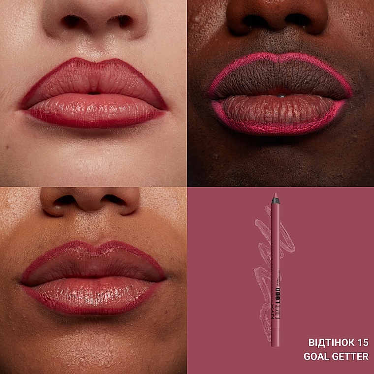 Олівець для губ - NYX Professional Line Loud Lip Liner — фото N22