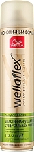 Парфумерія, косметика Лак для волосся "Еластична укладка" суперсильна фіксація - Wellaflex